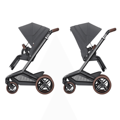 Maxi Cosi Fame vežimėlis 2in1 - Twillic Graphite