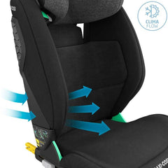 Automobilinė kėdutė Maxi Cosi RodiFix Pro i-size 15-36kg - Spalva - Authentic Black