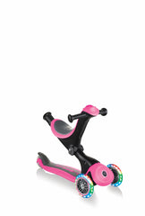 Paspirtukas Go Up Deluxe Lights-Rožinis