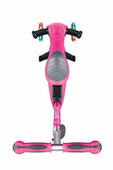Paspirtukas Go Up Deluxe Lights-Rožinis