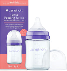 Lansinoh stiklinis maitinimo buteliukas 160 ml