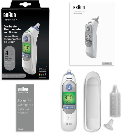 Braun IRT6520 Thermoscan™ 7 ausų termometras