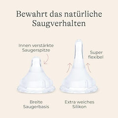 Stiklinis maitinimo buteliukas Lansinoh 160 ml
