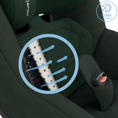 Automobilinė kėdutė Maxi Cosi Pearl 360 Pro i-Size 0 -18kg - Spalva - Authentic Green