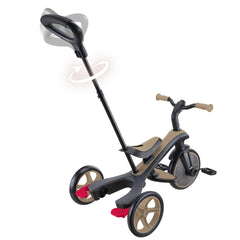 Globber triratukas Explorer Trike 4in1 - Smėlio spalvos