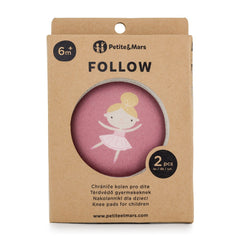 PETITE&MARS kelių apsaugos Follow – Dusty Rose