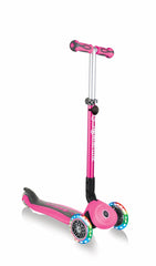 Paspirtukas Go Up Deluxe Lights-Rožinis