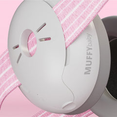 Muffy Baby Rose triukšmą slopinančios ausinės kūdikiams - Pink