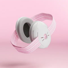 Muffy Baby Rose triukšmą slopinančios ausinės kūdikiams - Pink