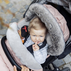 Universalus žieminis vokelis - miegmaišis į vežimėlį PETITE&MARS 4in1 Comfy - Forever Black
