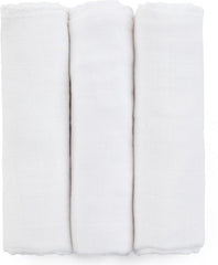 PETITE&MARS muslino vystyklai 3vnt. 68x68, Moussy - White