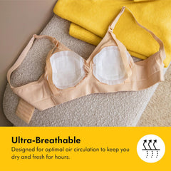 Medela Ultra breathable įklotai į liemenėlę 200vnt + DOVANA pieno laikymo maišeliai 4vnt.