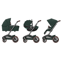 Maxi Cosi Fame vežimėlis 2in1 - Twillic Green