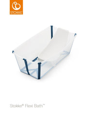 STOKKE vonelė FLEXI BATH Transparent Blue