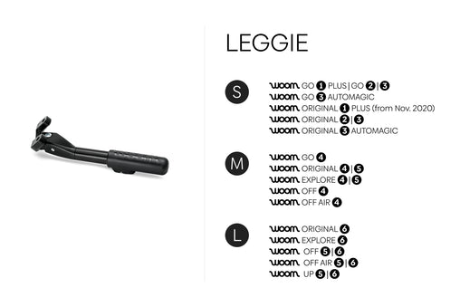 Atraminė kojelė WOOM (2-3) modeliams