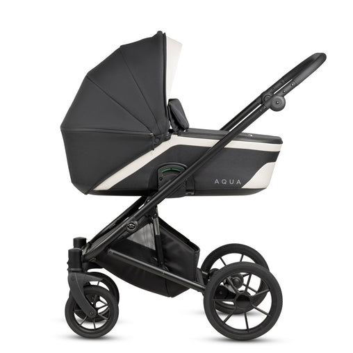 NOORDI AQUA v.2 2/1 Black (636) kūdikių vežimėlis