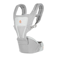 ERGOBABY nešioklė Alta Hip Seat Baby Carrier - Pearl Grey Mesh