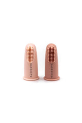 BAMBOOM silikoniniai dantų šepetėliai (2 vnt), 4+ mėn, Pink