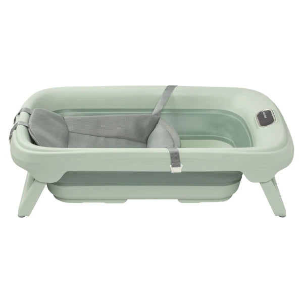Maxi-Cosi Indigo Plus kūdikio vonelė su naujagimio įdėklu - Sage Green