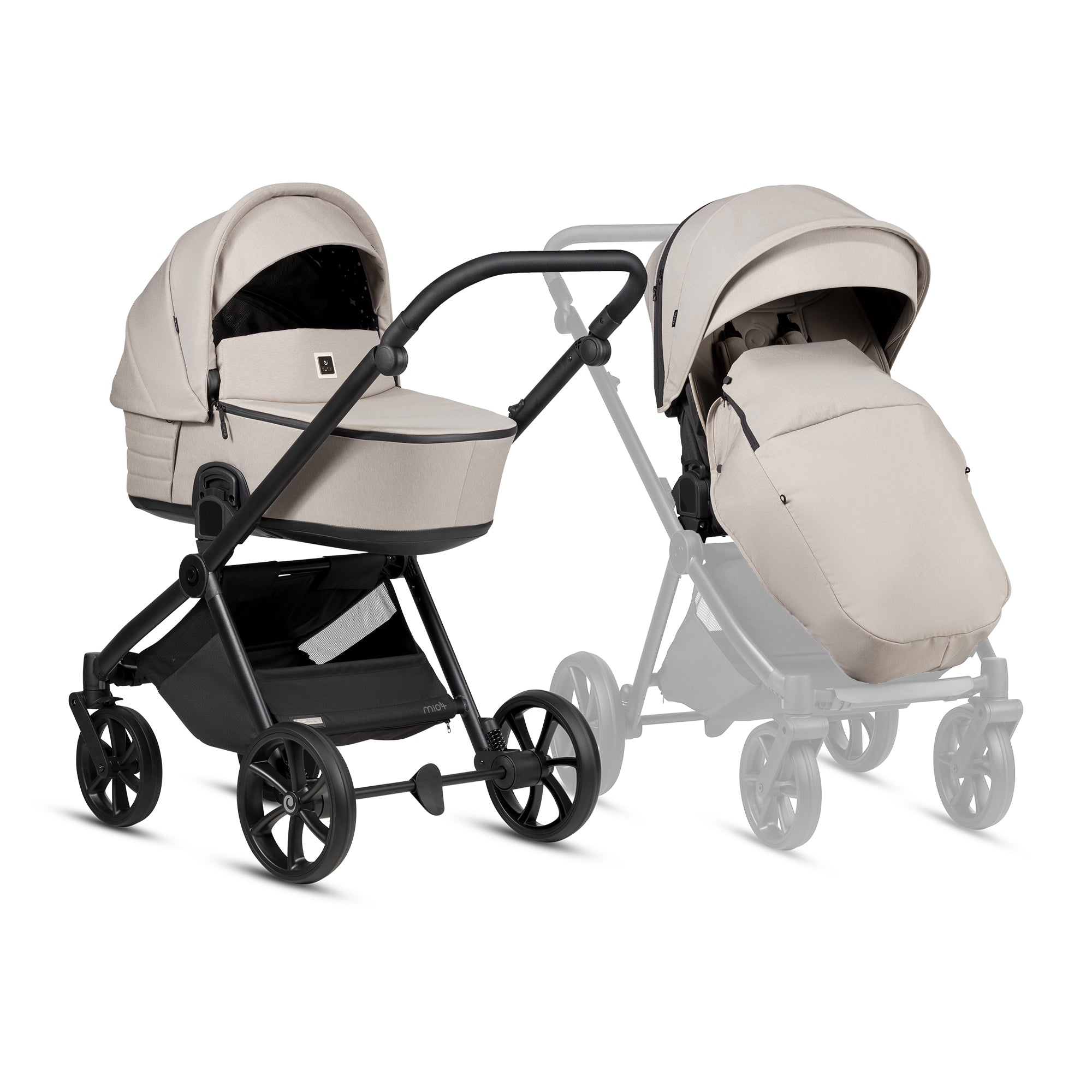 Tutis Mio3+ Thermo universalus vežimėlis 2in1 (611)