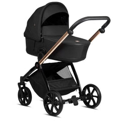 Tutis Mio Plus Thermo Black Edition universalus vežimėlis 3in1 (292) + Tutis Elo Lux i-Size autokėdutė