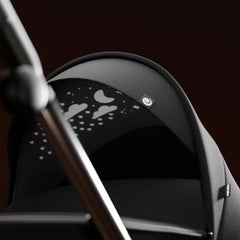 Tutis Mio Plus Thermo Black Edition universalus vežimėlis 3in1 (060) + Cybex Cloud T autokėdutė