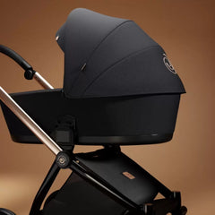 Tutis Mio Plus Thermo Black Edition universalus vežimėlis 3in1 (292) + Tutis Elo Lux i-Size autokėdutė