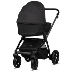 Tutis Mio3+ Thermo Black Edition universalus vežimėlis 4in1 (060)+ Tutis Elo Lux i-Size autokėdutė ir Isofix bazė