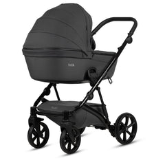 Tutis Viva⁵ universalus vežimėlis kūdikiams 4in1 (072) + Tutis Elo Lux i-Size autokėdutė ir Isofix bazė