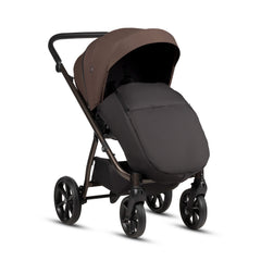Tutis Uno6+ universalus vežimėlis kūdikiams 4in1 (147) + Tutis Elo Lux i-Size autokėdutė ir Isofix bazė