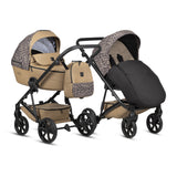 Tutis Viva6+ Leather Savanna Brown Edition universalus vežimėlis kūdikiams 2in1  (323)