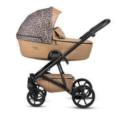 Tutis Viva6+ Leather Savanna Brown Edition universalus vežimėlis kūdikiams 2in1  (323)