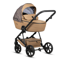Tutis Viva6+ Leather Savanna Brown Edition universalus vežimėlis kūdikiams 2in1  (323)
