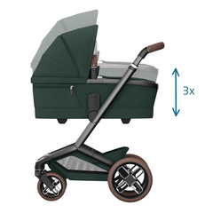 Maxi Cosi Fame vežimėlis 2in1 - Twillic Green