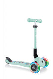Globber paspirtukas Junior Foldable Lights - Mėtinis