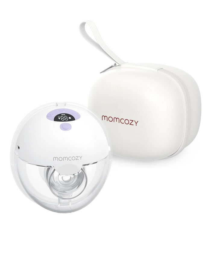 Momcozy nešiojamas belaidis pientraukis M5, purpurinis