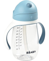 Beaba gertuvė su šiaudeliu, 300 ml, windy blue
