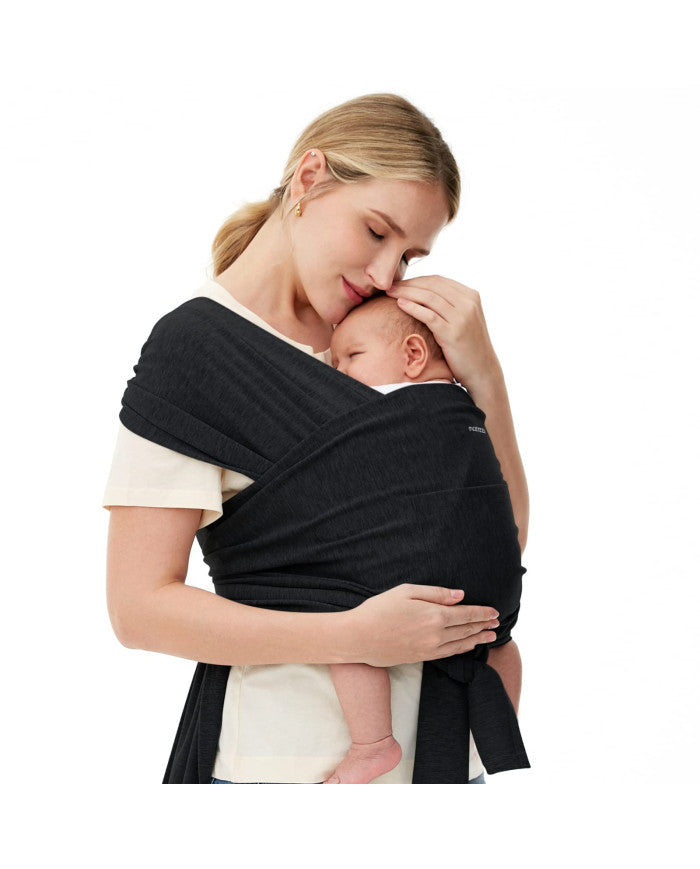 Momcozy kūdikių vaikjuostė-nešioklė, juoda