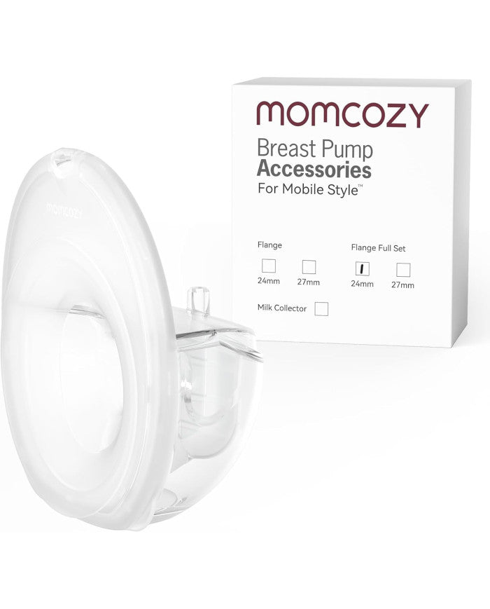 Momcozy M6 pientraukio atsarginių dalių rinkinys su 24 mm gaubtu