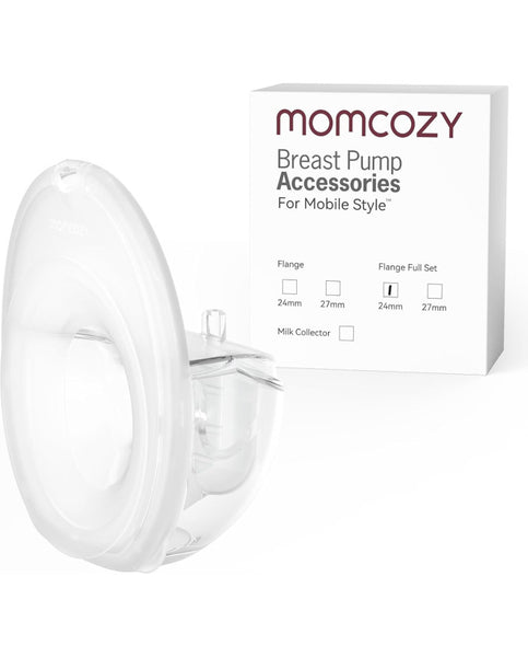 Momcozy M6 pientraukio atsarginių dalių rinkinys su 24 mm gaubtu