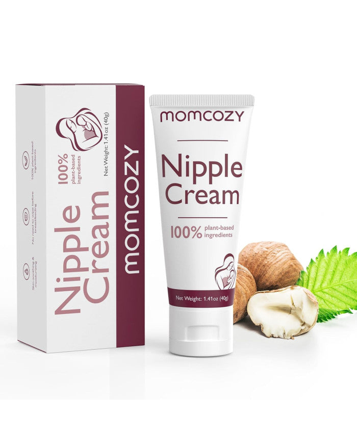 Momcozy 100 proc. natūralus, veganiškas, be lanolino spenelių kremas