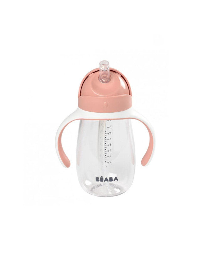 Beaba gertuvė su šiaudeliu, 300 ml, old pink