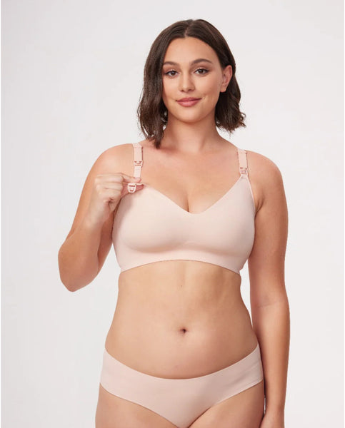 Momcozy itin minkšta liemenėlė nėščioms ir maitinančioms YN21, skin, M dydis