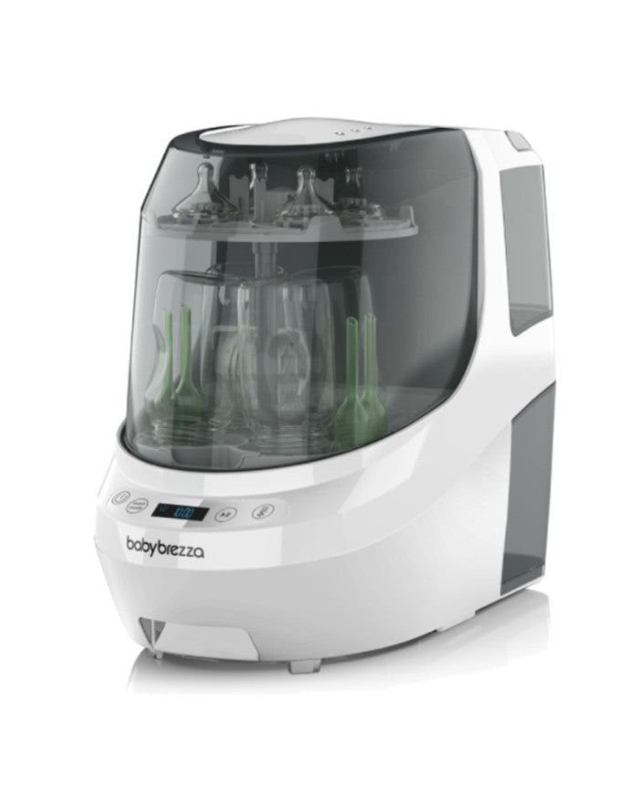 Baby Brezza buteliukų plovykla Washer Pro su sterilizavimo ir džiovinimo funkcija, balta