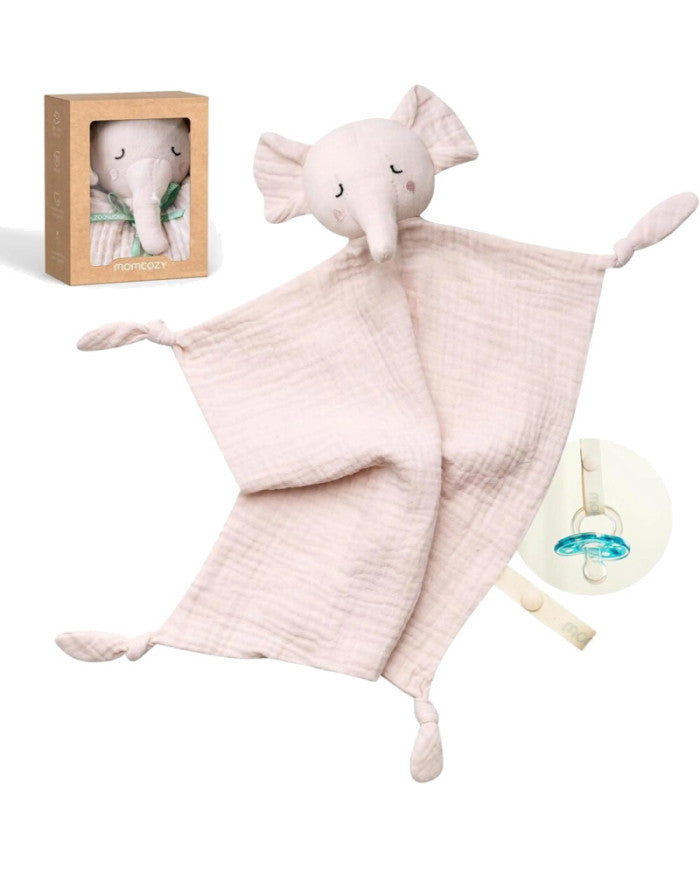 Momcozy migdukas kūdikiams drambliukas, rožinis