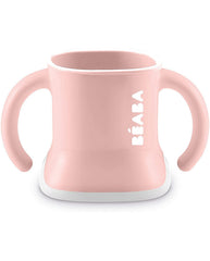 Beaba 3-in-1 mokomasis puodelis, old pink