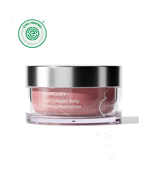Momcozy stangrinamasis kūno kremas nuo strių su kolagenu, 30 g