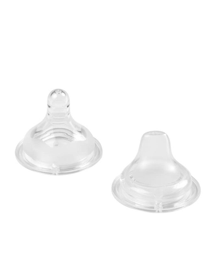 Beaba pakaitiniai žindukai (2 vnt.) mokomajam buteliukui-gertuvei 2in1, 210 ml
