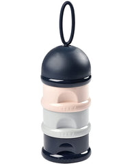 Beaba pieno miltelių dozatorius ir užkandžių dėžutė, dark blue/grey/pink