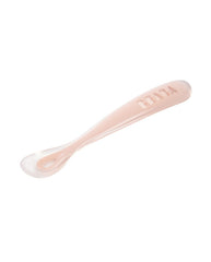 Beaba pradinio maitinimo silikoninis šaukštelis 4+ mėn., cotton candy